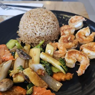 Shrimp lunch Hibachi