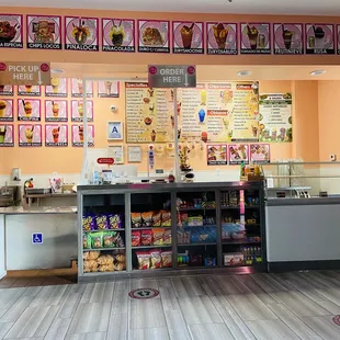an ice cream shop