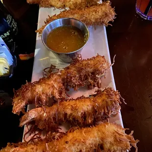 Coconut Shrimp Tempura