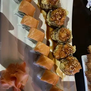 Las Vegas Rolls and Philadelphia Rolls