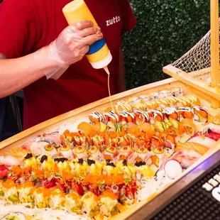 Premium and fresh sushi