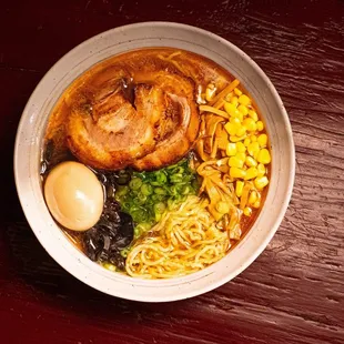 Dashi &amp; Mushroom Broth Thin Curly Noodles