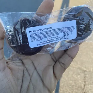 Milk Chocolate Oreos ($4) -- 13 February 2023