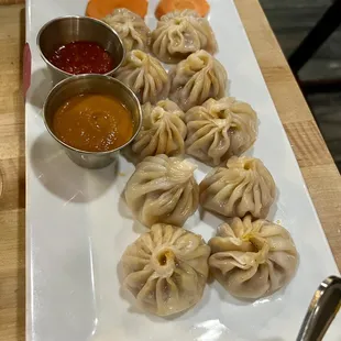 Steamed Pork Momos