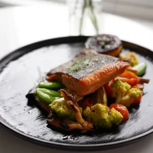 Pan Seared Salmon - Side