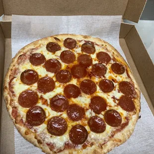 Pepperoni pizza