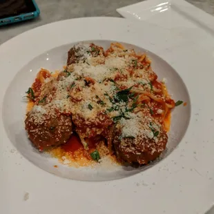 Spaghetti and Meatballs