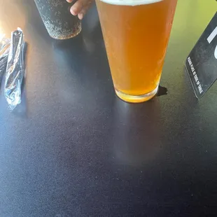 Pint and a soda