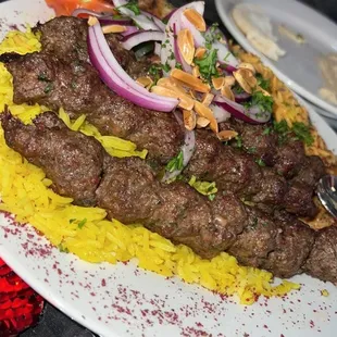 Skewer of Kifta Kabob