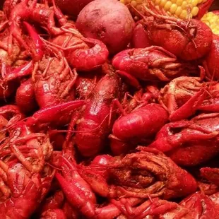 Fresh Boiled Louisiana Crawfish!!! Yummy!!!