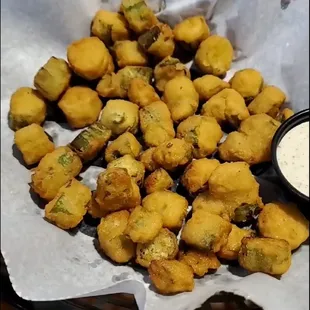 Fried okra