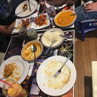 Not sure what all was ordered but we smashed! Great spot to get out of the sun and enjoy a cold drink or brew.