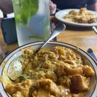 Vegetable korma