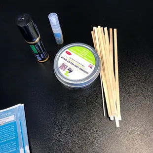 My products purchased today and was given 20% discount