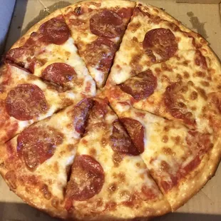 Pepperoni pizza