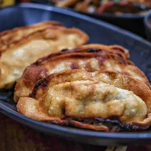 a plate of food on a table