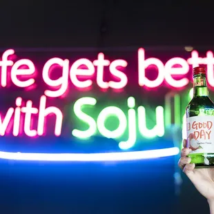 Life gets better with Soju