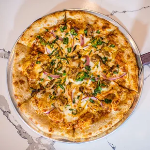 ZZAS makes our own signature sourdough crust!