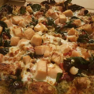 Chicken Pesto Pizza