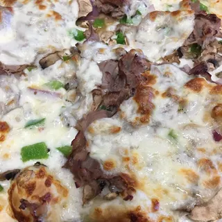 Philly Cheese Steak Pizza