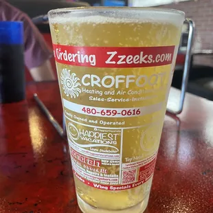 20oz Draft for $3.99