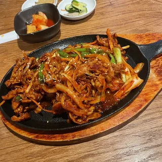 D. Spicy pork dinner
