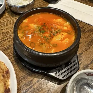 Seafood soondooboo stew