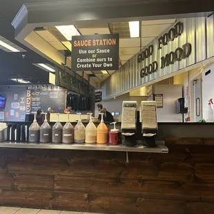 Sauce bar