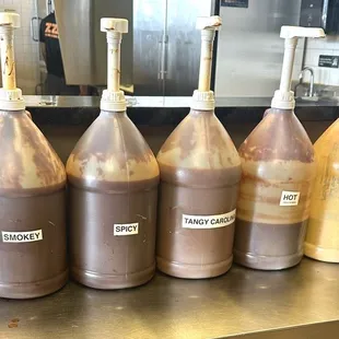 Sauce selection