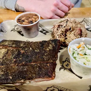 ribs, food, bbq ribs