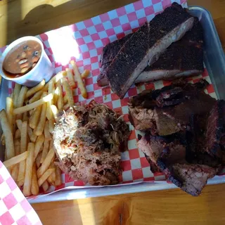 Brisket and Pulled Pork